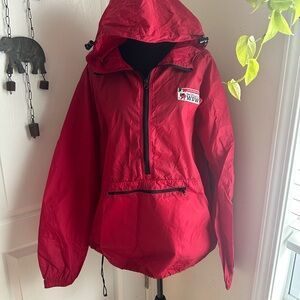 Disney Red  Raincoat with Hood